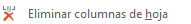 Comando eliminar columna Excel
